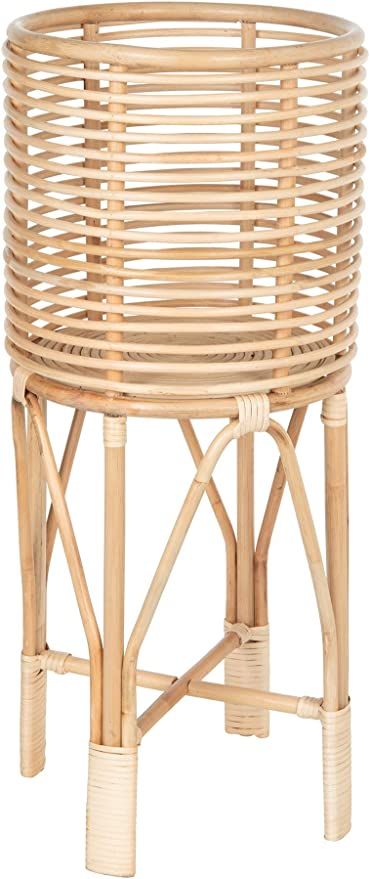 KOUBOO Rattan Indoor Plant Stand, Medium, Natural Planter Brown | Amazon (US)