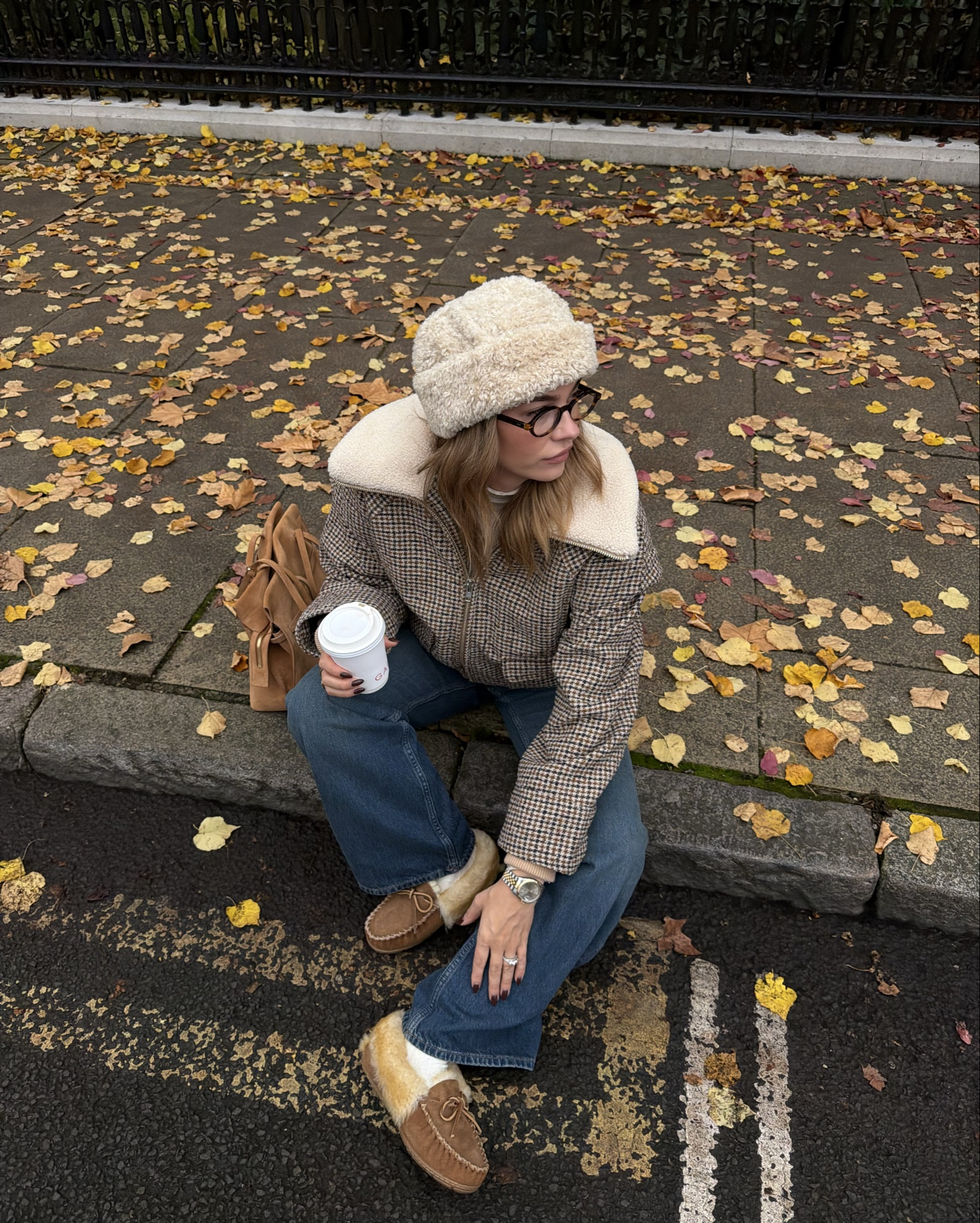 Very wrapped up and cosy in @freepeople #ThisIsFreePeople ad 