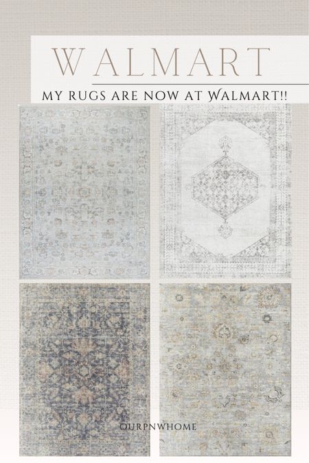 My rugs are now at @walmart. Sharing a few of my favorites part of the Olympic collection. Great deals on them and in stock!!! #walmarthome #walmartpartner

#LTKxWalmart #LTKHome #LTKFindsUnder100