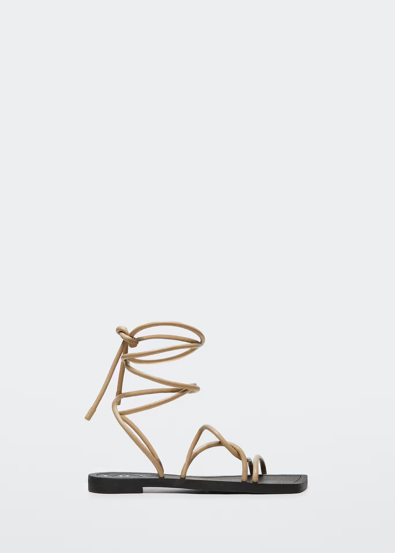 Criss-cross straps sandals | MANGO (US)