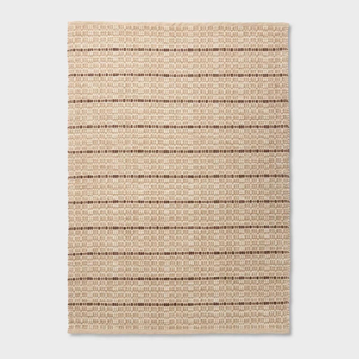 Hand Knotted Woven Area Rug Brown - Threshold™ designed with Studio McGee | Target