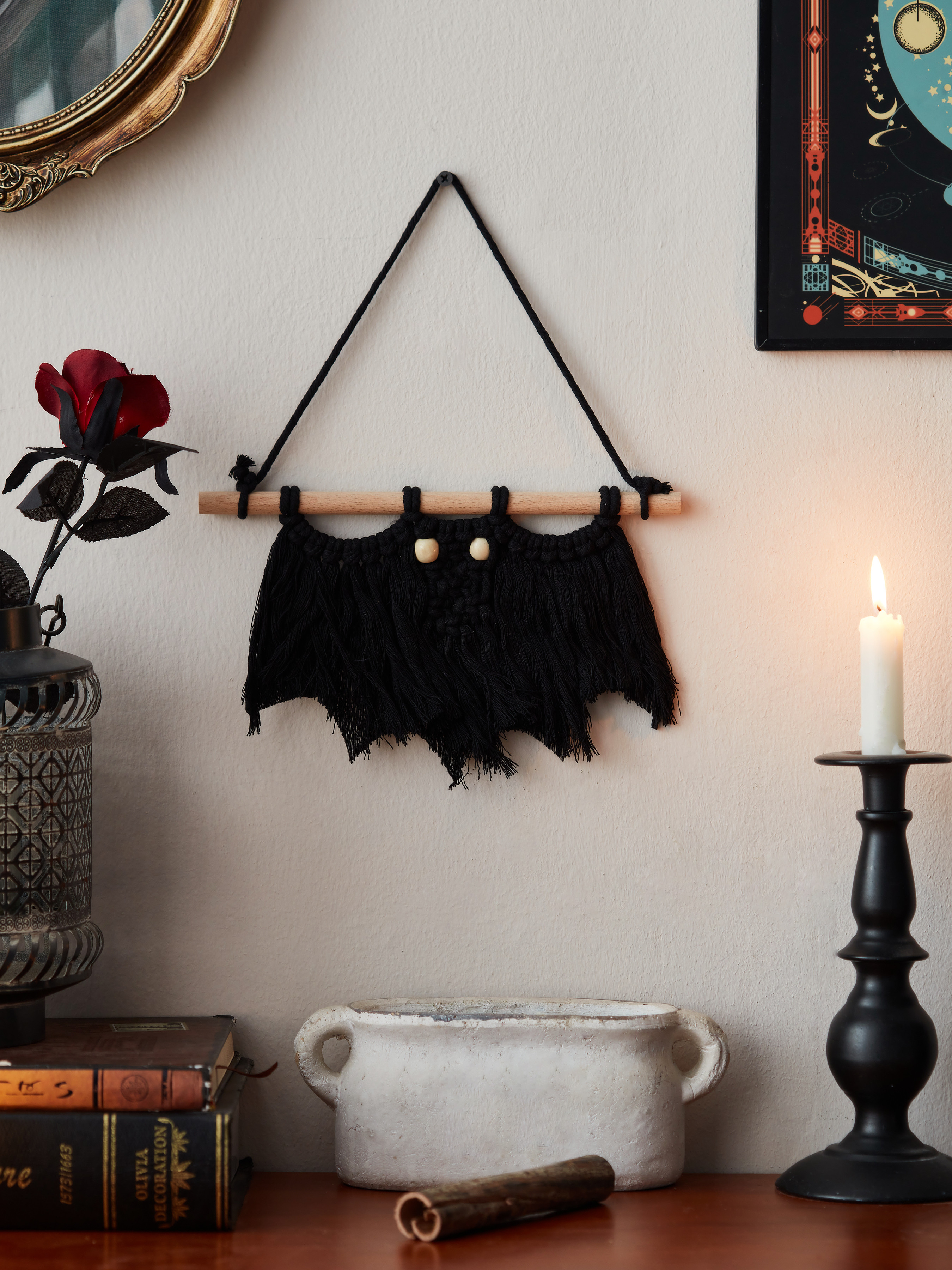 Cotton Bat Decor Wall Hanging For Party/Clubbing | Cider
