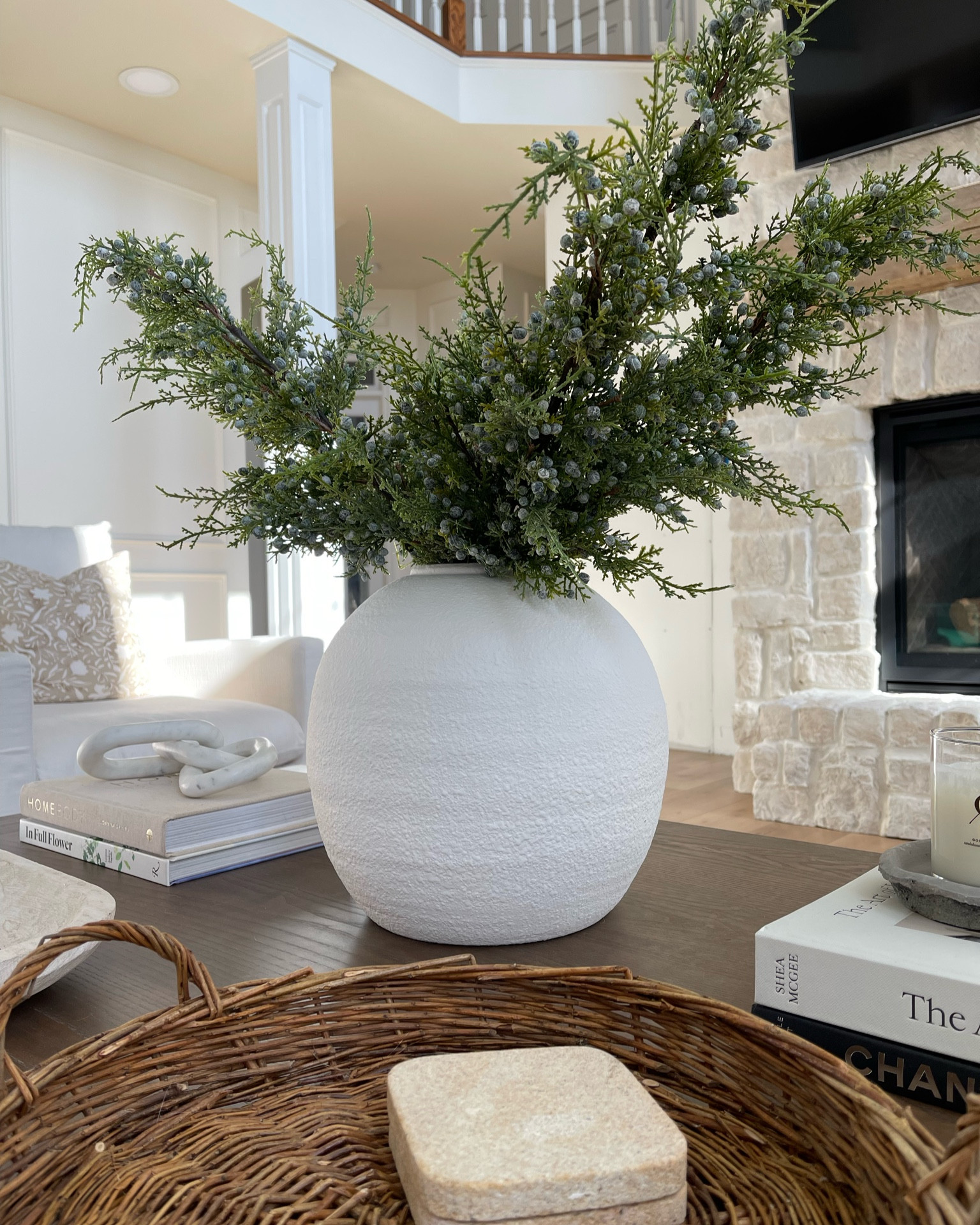 AFLORAL sale! Use code: GREENS20 to save 20% off their faux greens. Expires 1/18. Linking all my coffee table decor as well. 

#LTKfindsunder100 #LTKhome #LTKstyletip