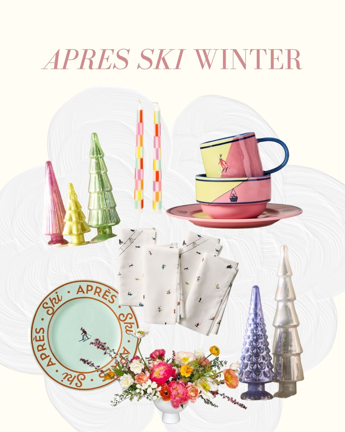 Aprés Ski winter tablescape inspo for winter parties and photo shoots! 

#LTKSeasonal #LTKHoliday #LTKGiftGuide