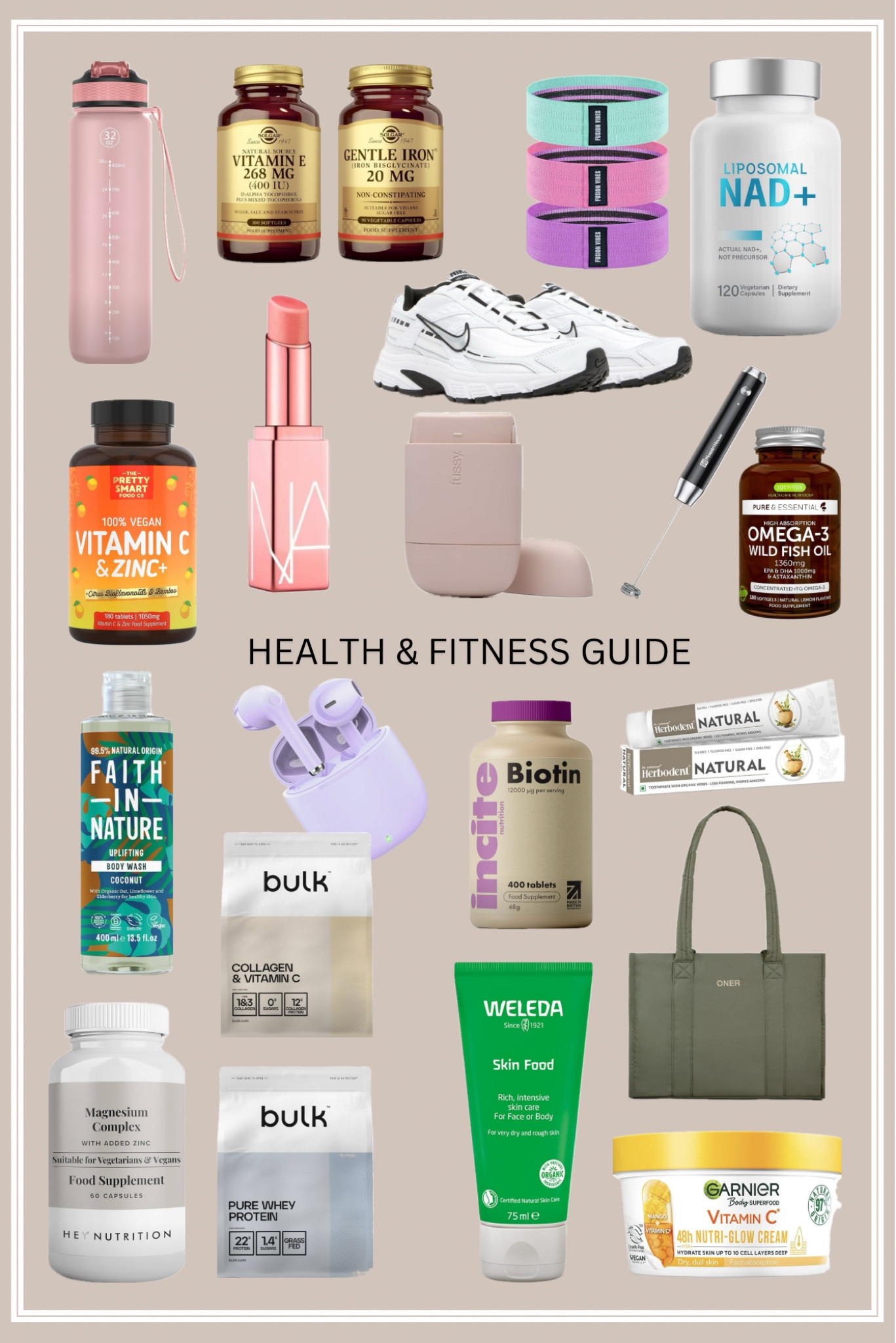 Health, wellness and fitness 🫶🏽💪🏽

#health #wellness #guide #amazon #beauty #fitness #vitamins #gym #2025goals 

#LTKuk #LTKbeauty #LTKgiftguide