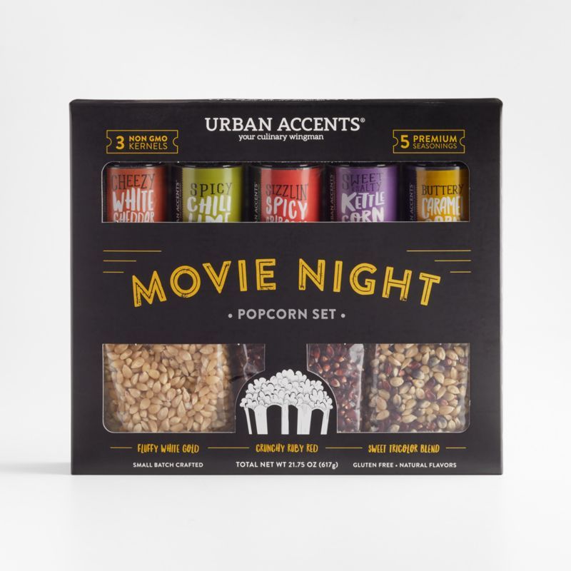 Movie Night Popcorn Kit + Reviews | Crate & Barrel | Crate & Barrel