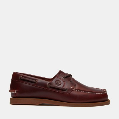 Timberland Women's Classic Boat Shoe, Burgundy Full-Grain, 5.5 | Target