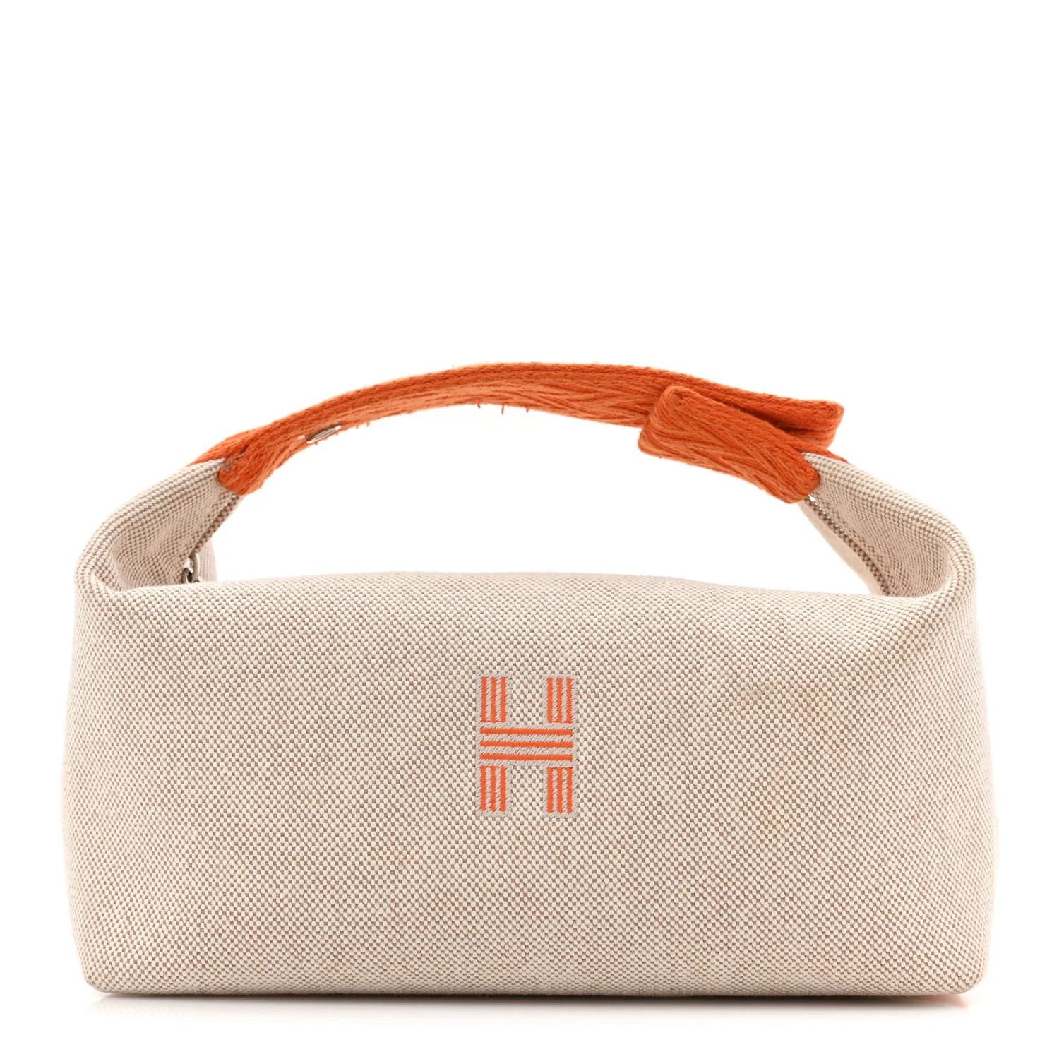 Canvas Small Bride-A-Brac Pouch Natural Orange | FASHIONPHILE (US)