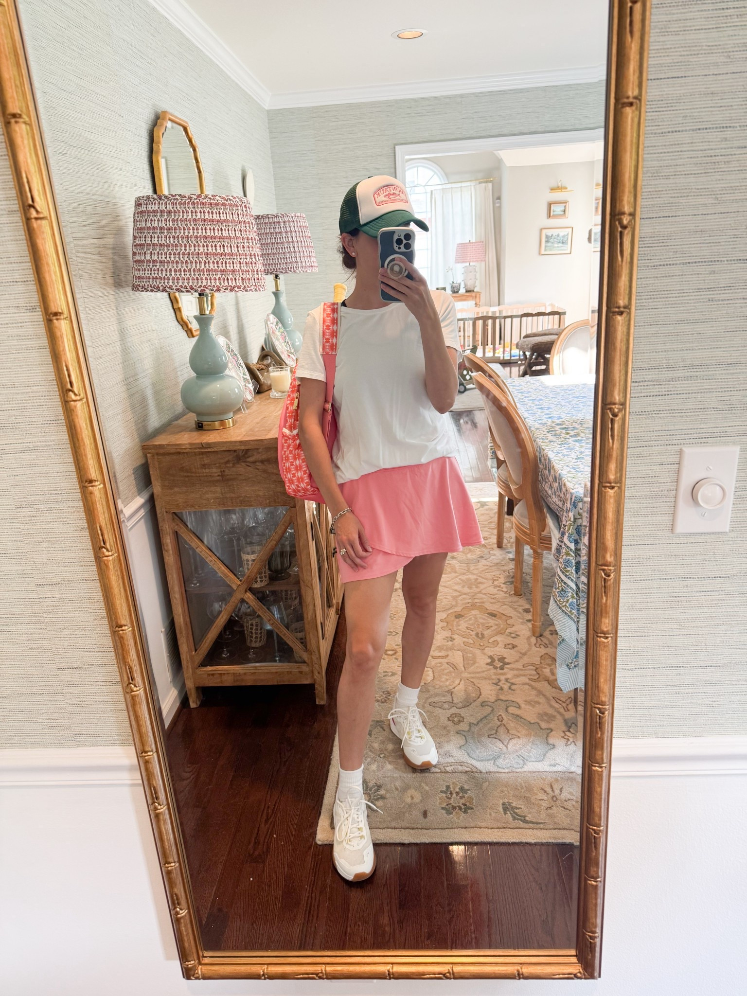 Tennis ootd. M top and M skort, half size up in tennis shoes 

#LTKFindsUnder50 #LTKActive #LTKStyleTip