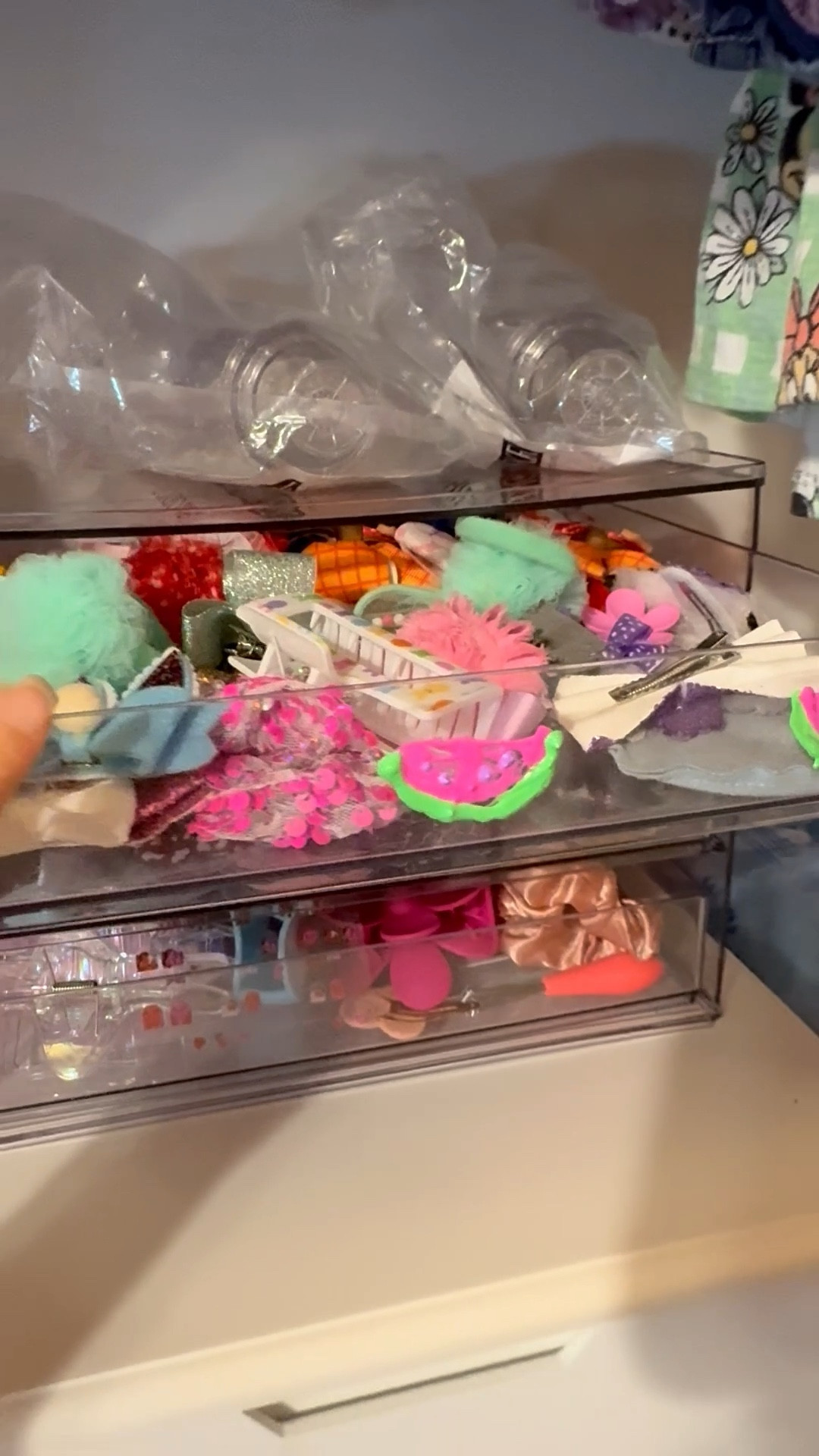 All the little girly things can get so overwhelming, but these bins keep the hair ties, scrunchies, and clips organized so well! 

#LTKHome #LTKKids #LTKmomlife
