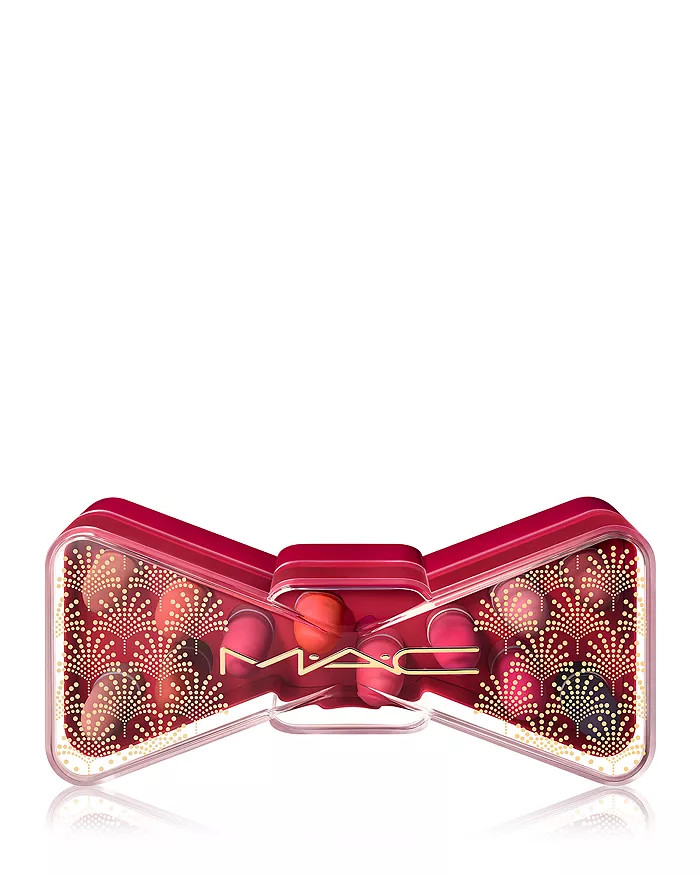 M&middot;A&middot;C Bubbles & Bows Holiday Collection Celebrate In Colour Powder Kiss Lip Vault B... | Bloomingdale's (US)