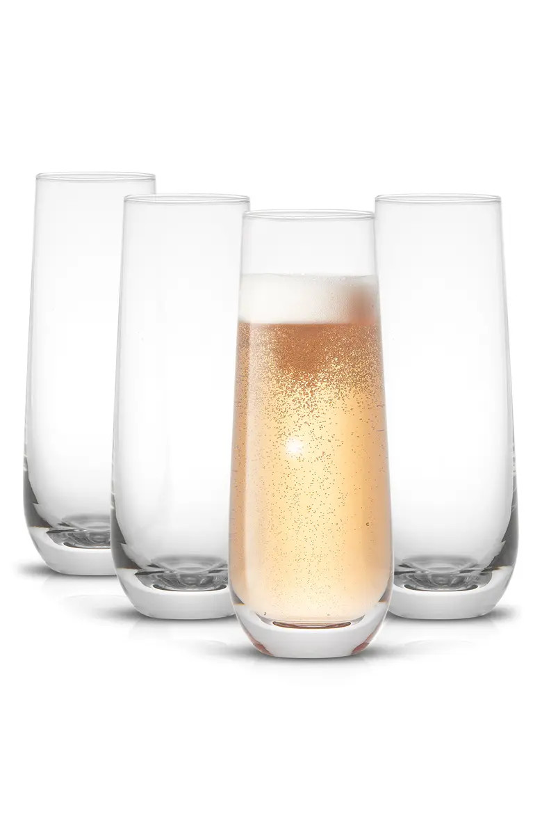 Milo Set of 4 Crystal Mimosa Flutes | Nordstrom Rack