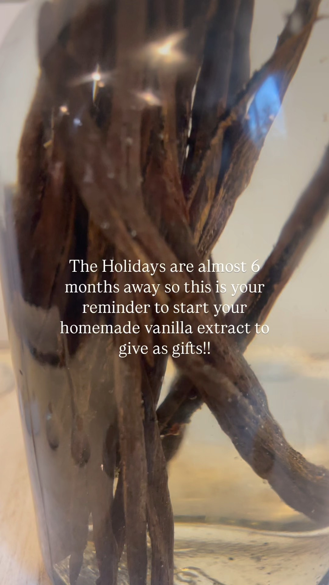 Homemade vanilla extract takes at least 6 months to be ready to use, so if you want to have it for your holiday baking and gifts you need to start it soon! 
You can find the full instructions on my website www.pivotfarmco.com

#LTKHome #LTKSaleAlert #LTKSeasonal