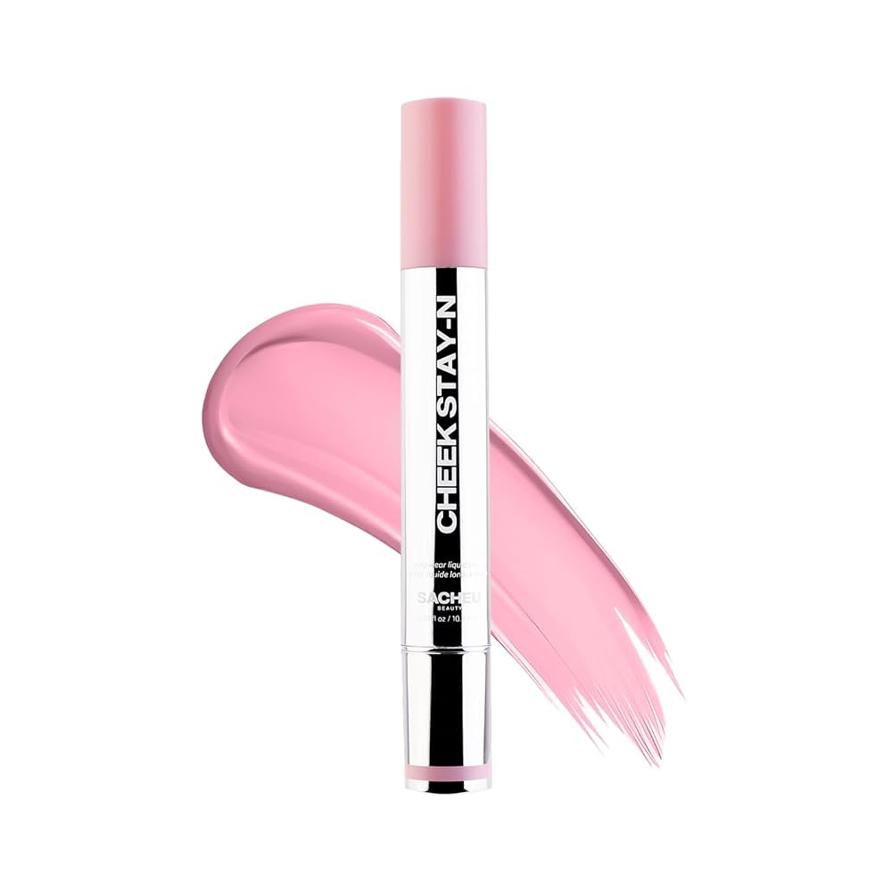 Sacheu Cheek STAY-N Liquid Blush for Cheeks — High Pigment, Buildable, Lightweight Cream Blush ... | Amazon (US)