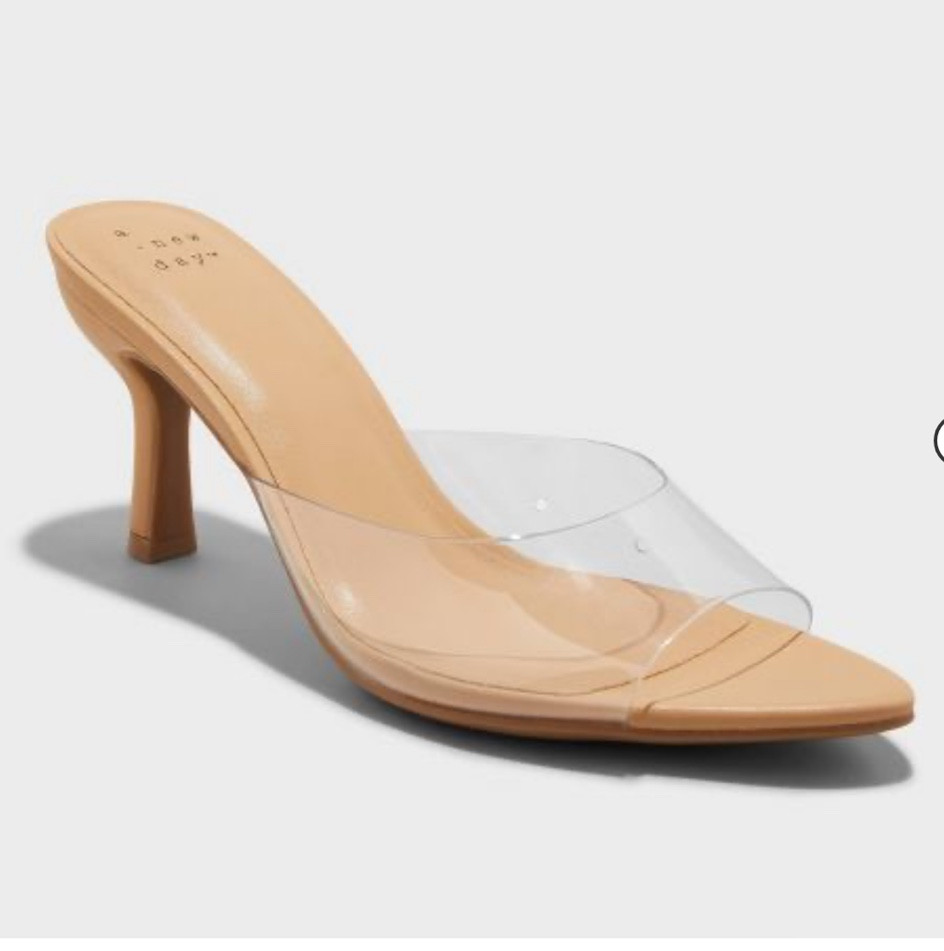 Transparent heel by A new day