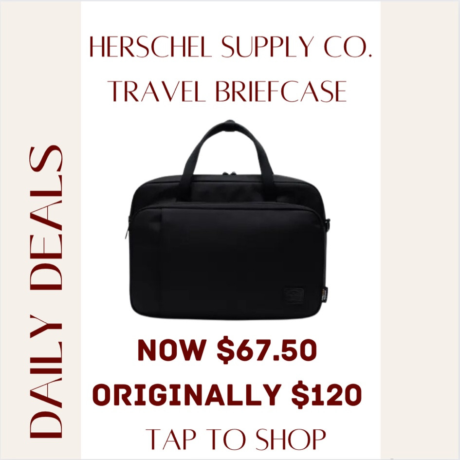 Herschel supply co, travel briefcase, travel accessories, travel must haves, sabic platform, nordstrom 

#LTKsalealert #LTKtravel #LTKitbag