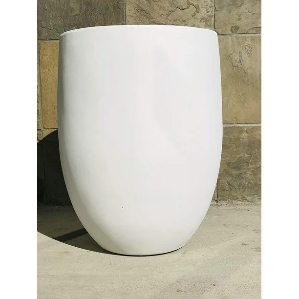 KUSONG Lightweight Concrete Outdoor Round Bowl Planter, Walmart Finds Walmart Deals Walmart Sales | Walmart (US)
