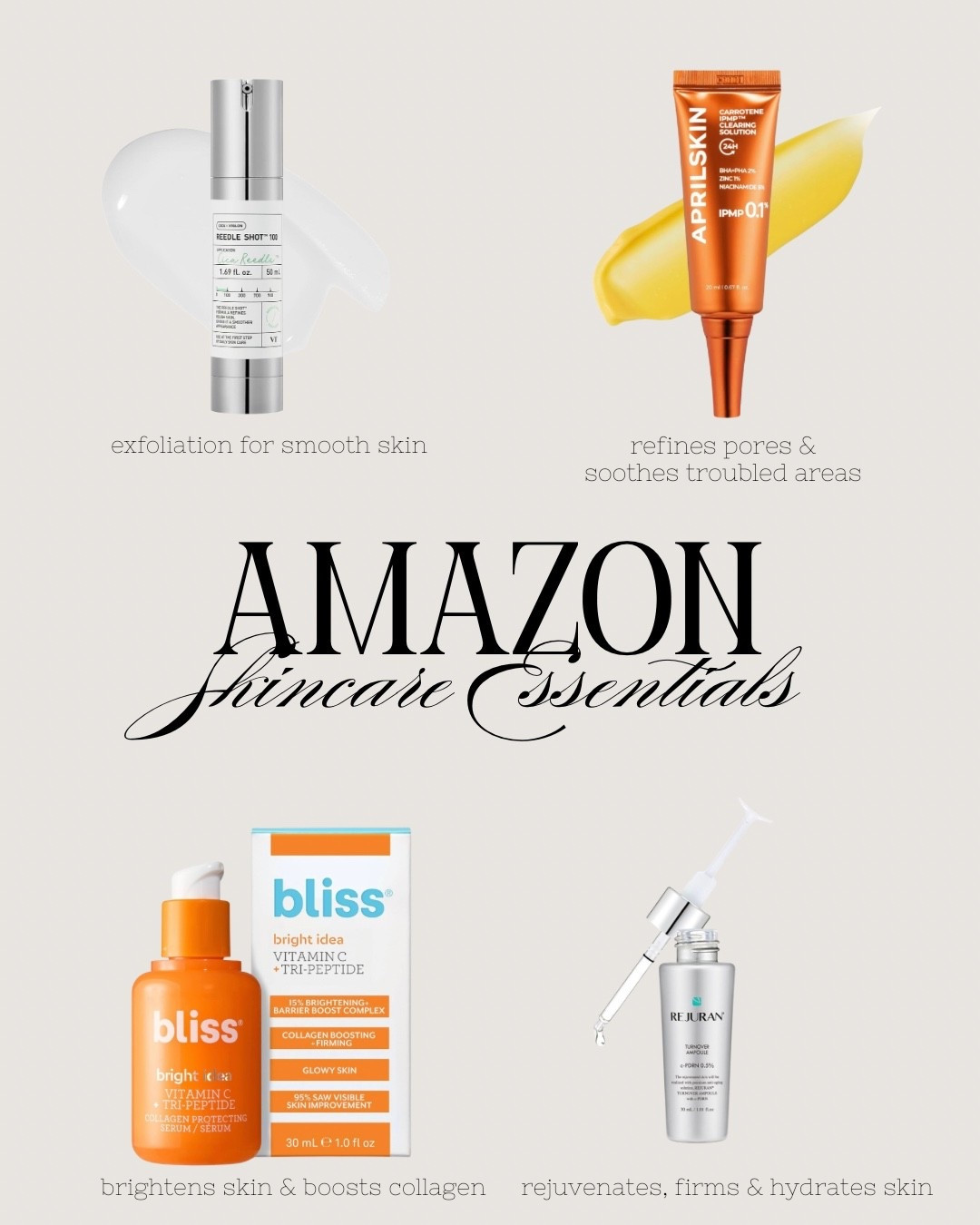 some of my favorite skincare products from amazon 

#LTKFindsUnder50 #LTKFindsUnder100 #LTKBeauty