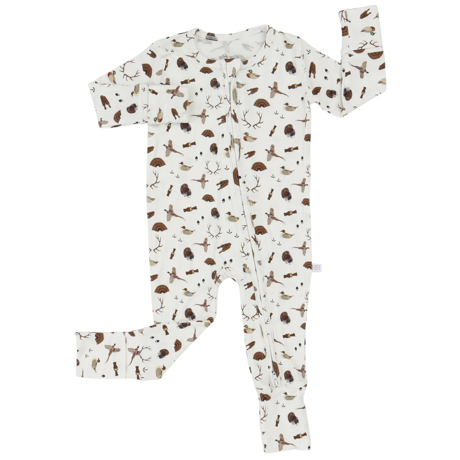 (PRE PURCHASE 2.12) The Outdoors Double Zipper Romper | Hamner Hill