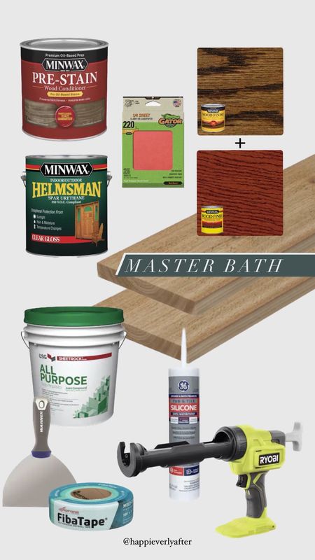 Shop all of the Supplies & Tools we used for our Master Bath project! 

@happieverlyafter

#LTKhome #LTKunder50 #LTKunder100