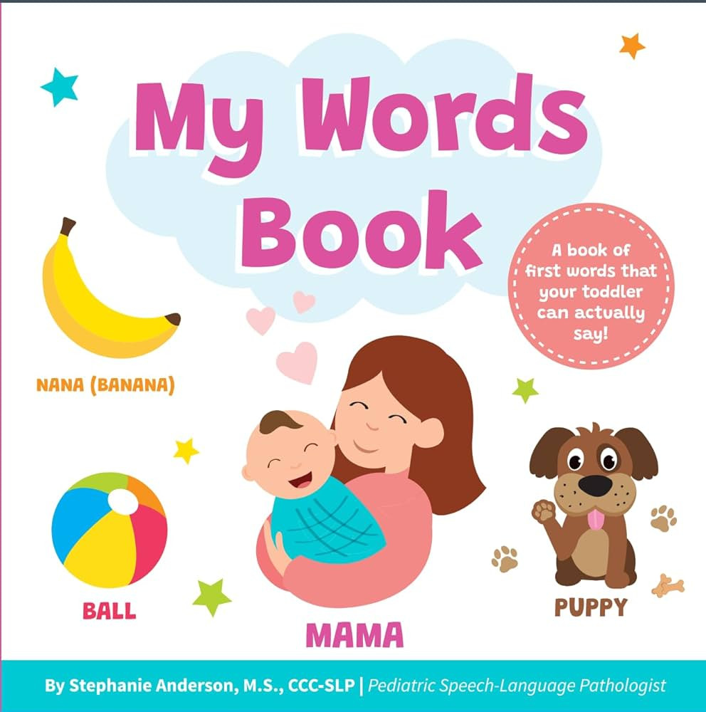 My Words Book: Easy First Words Toddlers Can Actually Say! Written by a Speech Therapist | Speech... | Amazon (US)
