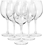 Premium Collection Large Crystal Clear Red Wine Glasses, 21 Ounce - Set of 6 | Amazon (US)