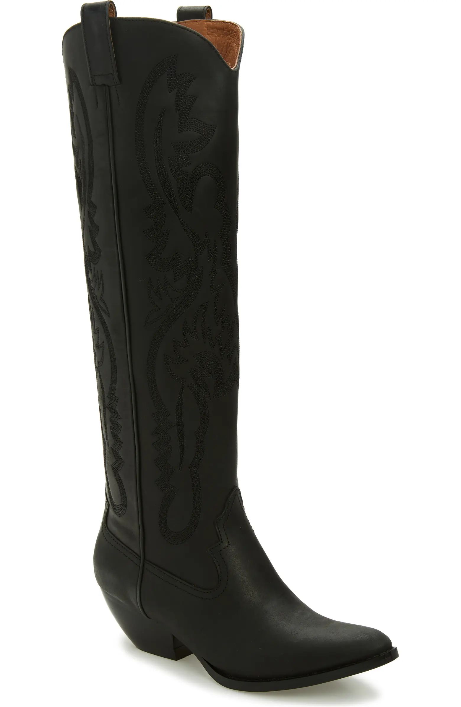 Calvera 2K Western Knee High Boot (Women) | Nordstrom