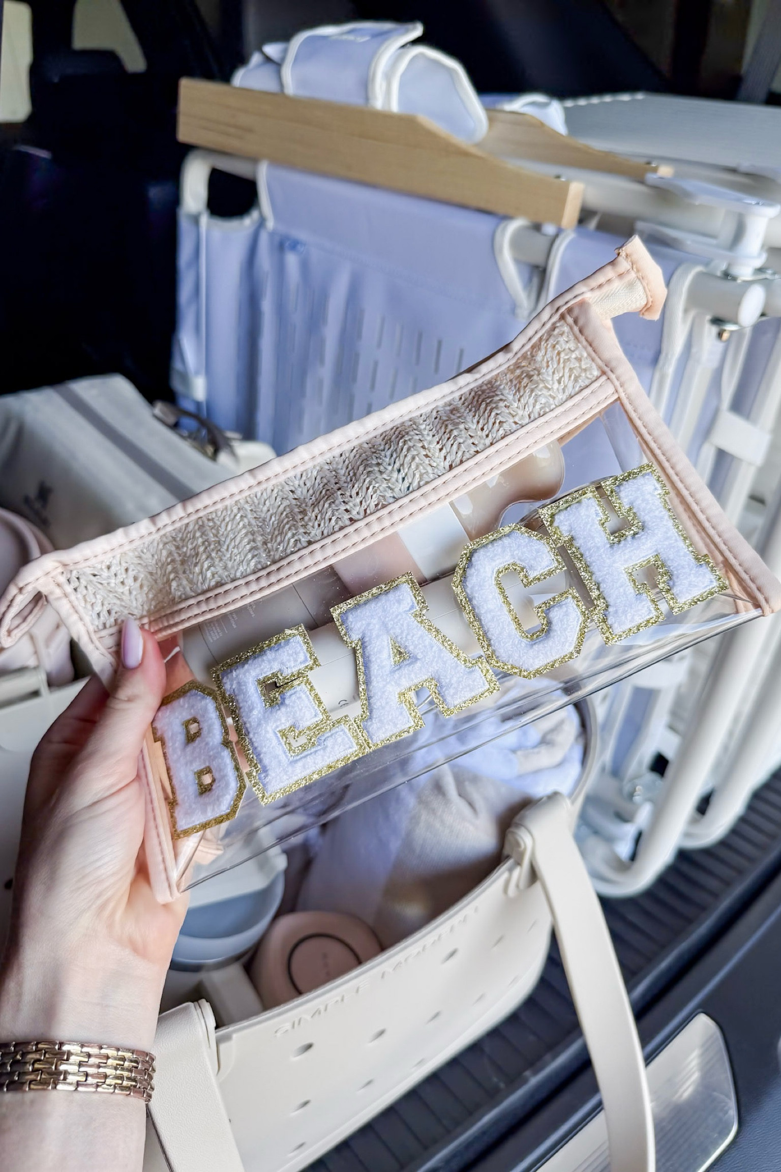 A closer look at my "beach bag", tagging all lake day essentials!

Summer, summer find, summer bag, beach bag, clear bag, summer vacation, lake day, pool day, beach day, organizer, bag organization 

#LTKSeasonal #LTKSummerEdit #LTKFindsUnder50