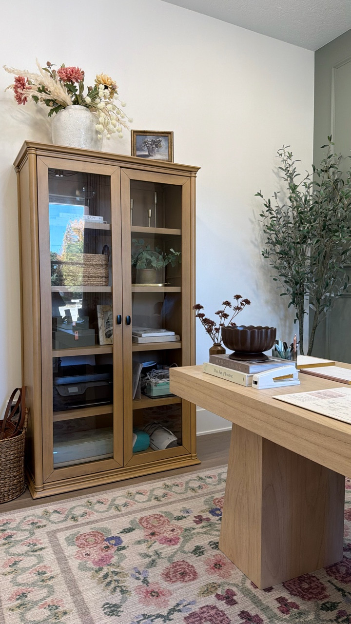 the office l’ve always dreamed of, brought to life with @grandinroad ✨

tap follow and comment OFFICE for direct links to be sent directly to your inbox

This space has been a work in progress for so long... but it’s finally coming together

As a working mama, having a little corner that’s just mine means everything, a place to create, breathe, and feel inspired. @grandinroad helped bring this vision to life with timeless pieces like the Dakota Cabinet and Faye Swivel Chair that make it both functional and beautiful.

It’s the cozy textures, the baskets, the tiny details (like that ceramic tic-tac-toe board!) that make this space feel so me.

Here’s your reminder that creating a home you love doesn’t happen overnight—it’s built, piece by piece, with care and intention.

#grandinroadpartner #Homelnspo #OfficeTransformation #IntentionalSpaces #WorkingMama #JoyfulLiving #NeutralHome #GrandinRoad