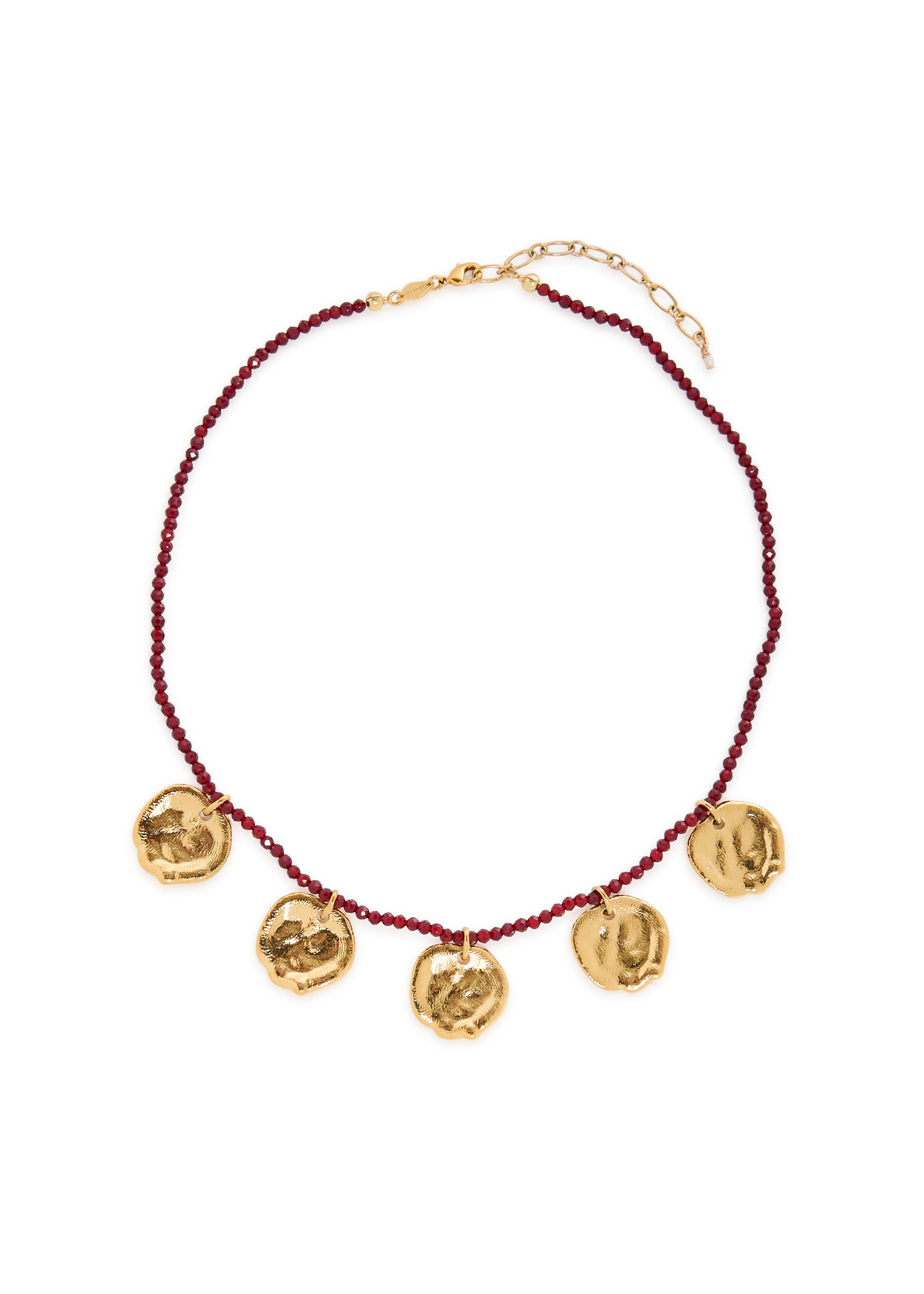 Dream Catcher 18kt gold-plated beaded necklace | Harvey Nichols