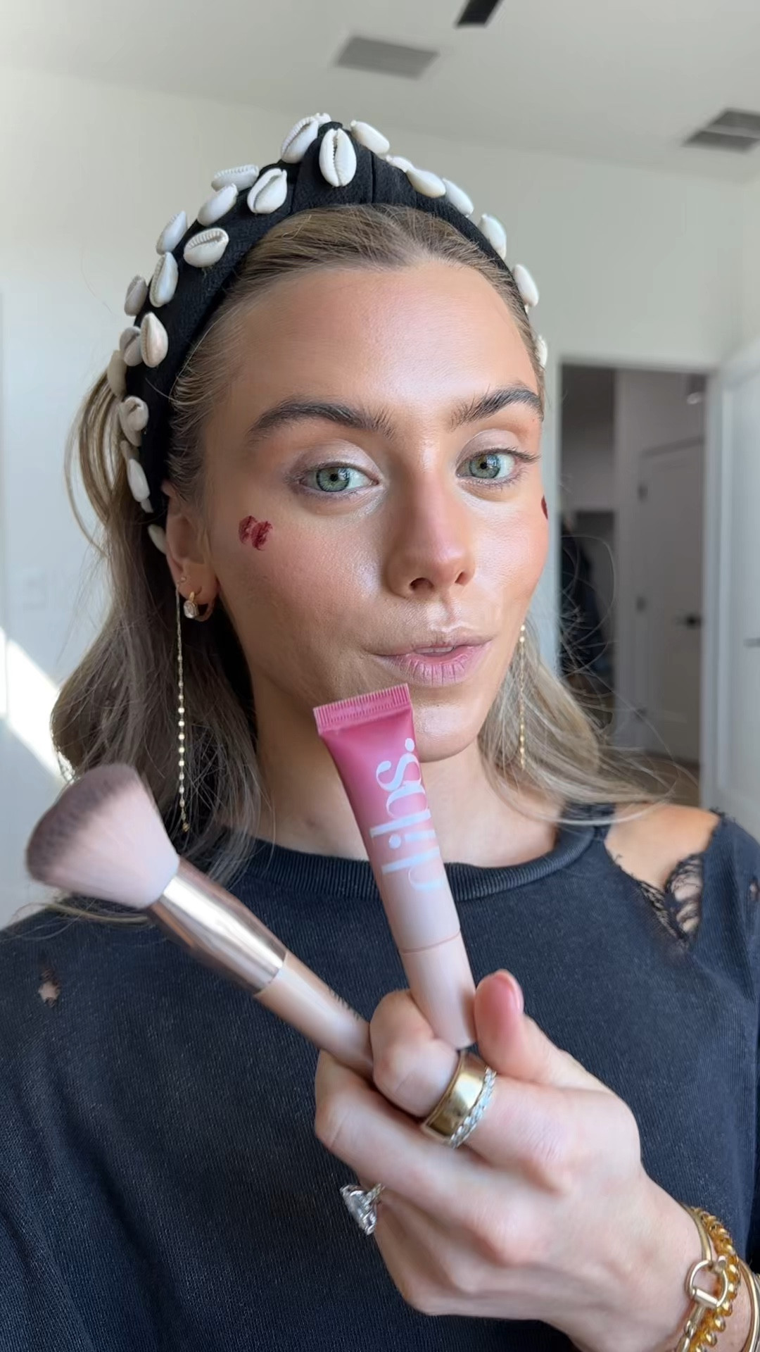 My code is SLOANE. A weightless liquid blush with serious pigment and a soft-stain finish. Cool Blush Serum Cheek Tint delivers buildable payoff—from a natural flush to bold color—with just a drop. Powered by squalane, hyaluronic acid, and hibiscus extract, it blends seamlessly into skin for a “just-pinched” look that stays put. The cooling metal tip delivers a unique swipe of color that looks more like skin and less like effort.

Shade Descriptions:
 
Cool Girl - Midtone Rose
Summer Girl - Bright Coral
Moody Girl - Bronzed Terracotta
Lover Girl - Warm Berry @dibsbeauty @ulta 

#LTKgrwm #LTKselfcare #LTKBeauty