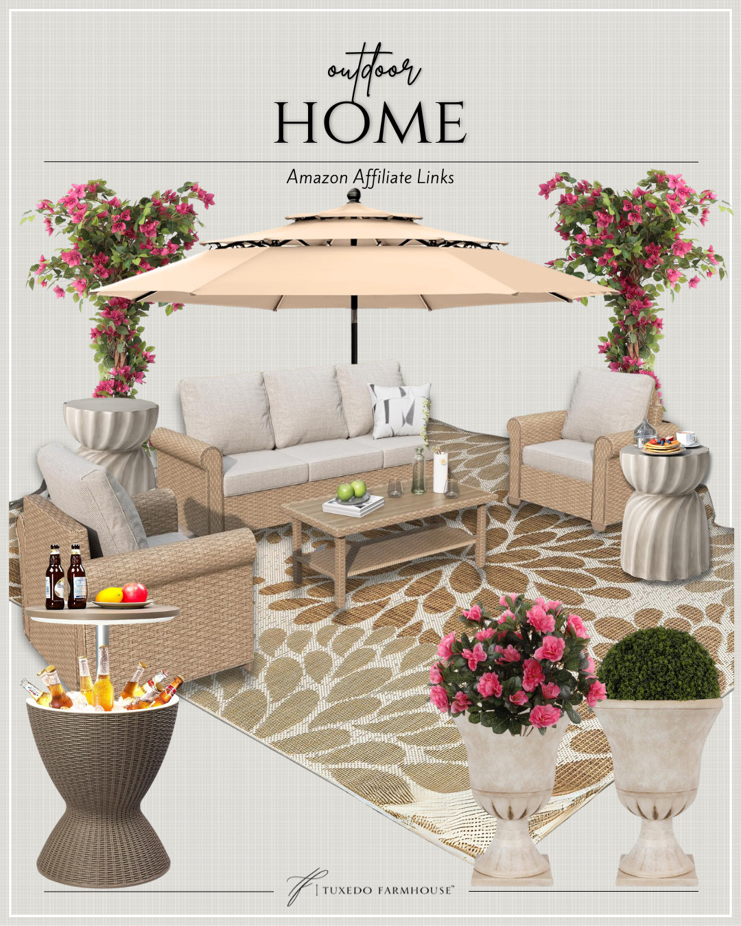 Amazon - Outdoor Home

Cultivate your outdoor space with these home finds!

Seasonal, home decor, Spring, porch, patio, outdoor, furniture, flowers, rugs, coolers, accent tables, planters 

 #LTKSpringSale #LTKSeasonal #LTKHome