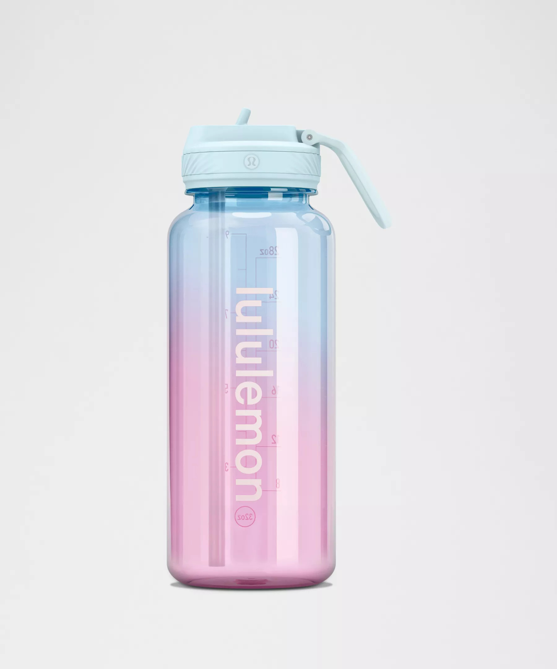Back to Life Clear Bottle 32oz *Straw Lid | Men's Water Bottles | lululemon | Lululemon (US)