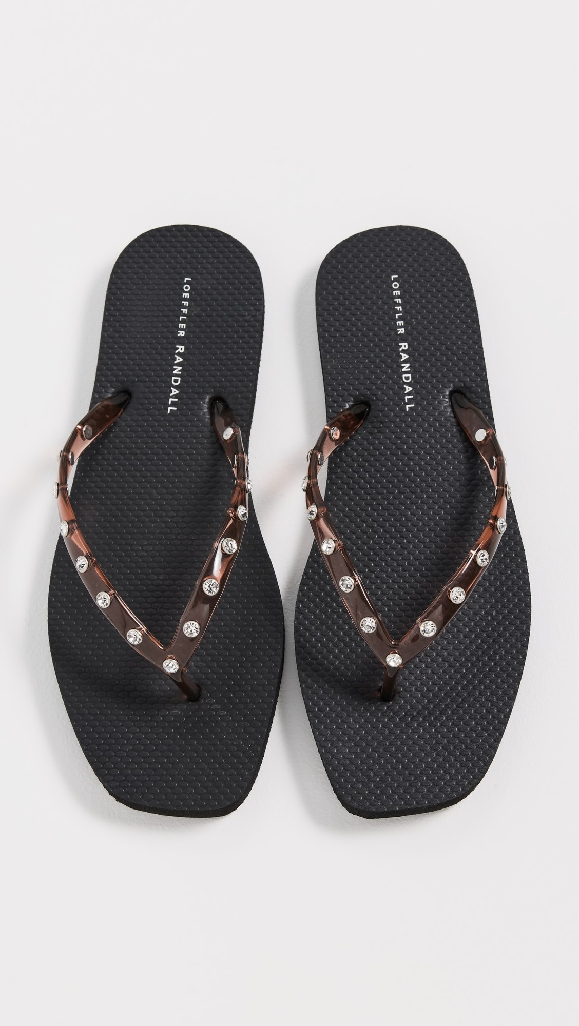 Taryn Crystal Jelly Flip Flops | Shopbop
