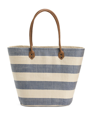 Striped Tote | TJ Maxx