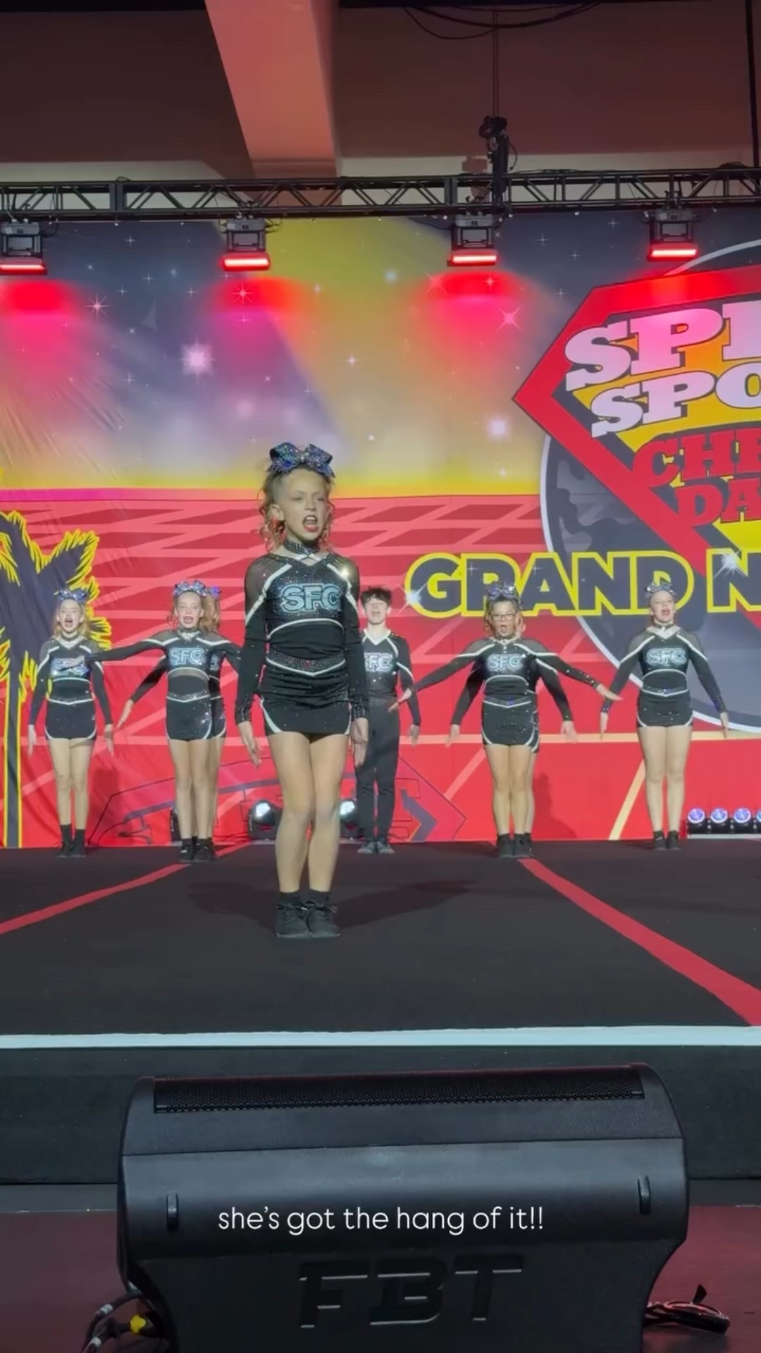 she’s got the hang of it!! @southforcecheer