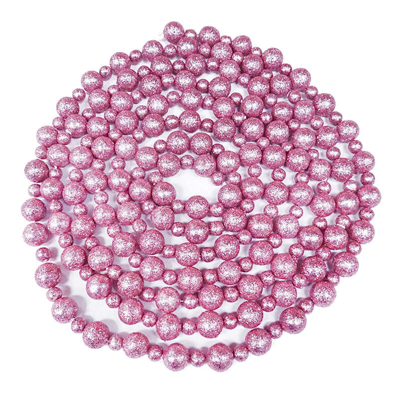 Pink Ball Garland, 144" | At Home