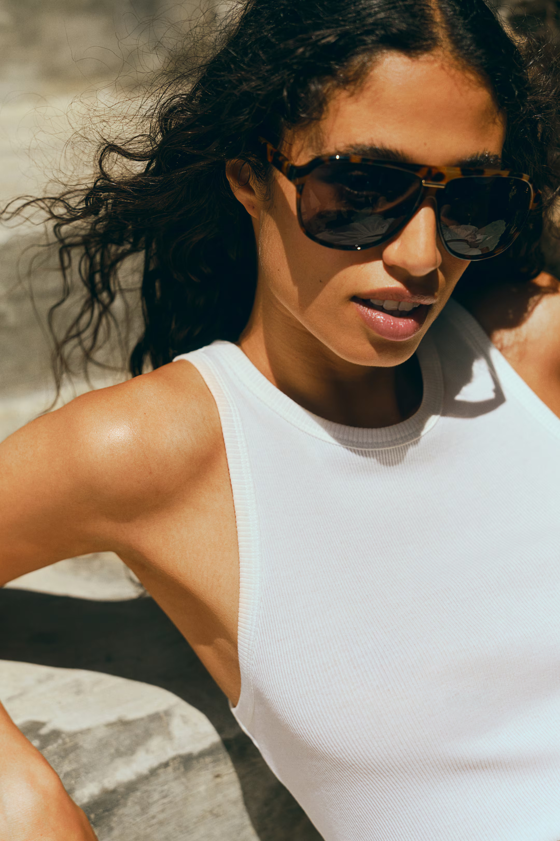 Sunglasses - Brown/Tortoiseshell-patterned - Ladies | H&M GB | H&M (UK, MY, IN, SG, PH, TW, HK)