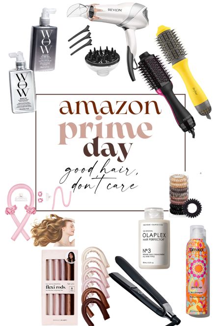 Good hair days right this way with these beauty products and hair styling tools on sale during Amazon prime day! 

Olaplex, prime day, drybar, round brush, hair dryer, hair dryer brush, colorwow, colorwow dream coat spray, heatless curls, Amika, dry shampoo, ghd, hair straightener 

#LTKsalealert #LTKbeauty #LTKxPrimeDay