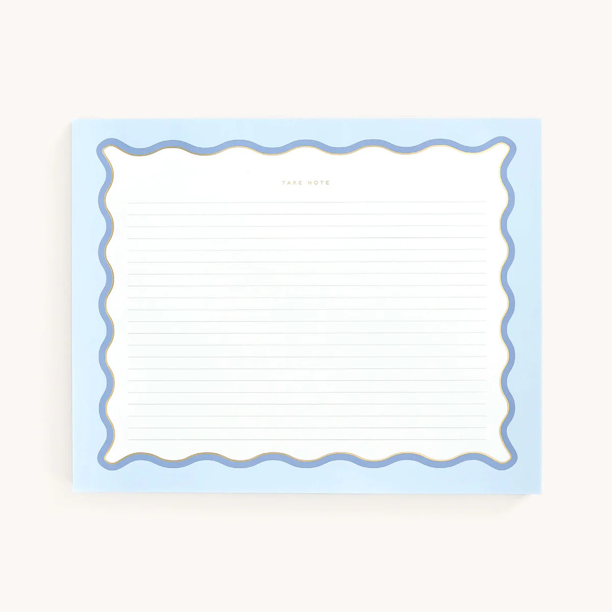 Notepad - Scallop Lined | Simplified