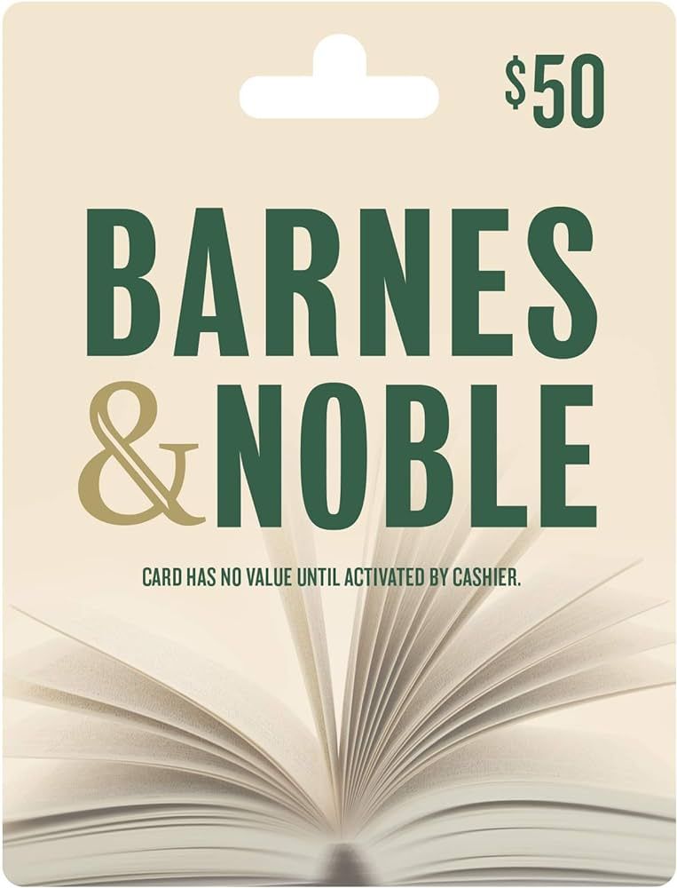 Barnes & Noble Gift Card $50 | Amazon (US)