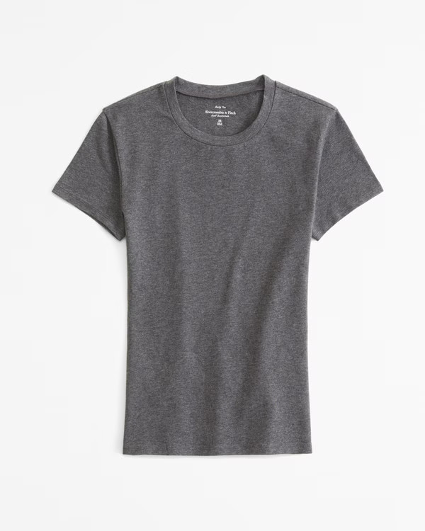 Essential Tuckable Baby Tee | Abercrombie & Fitch (US)