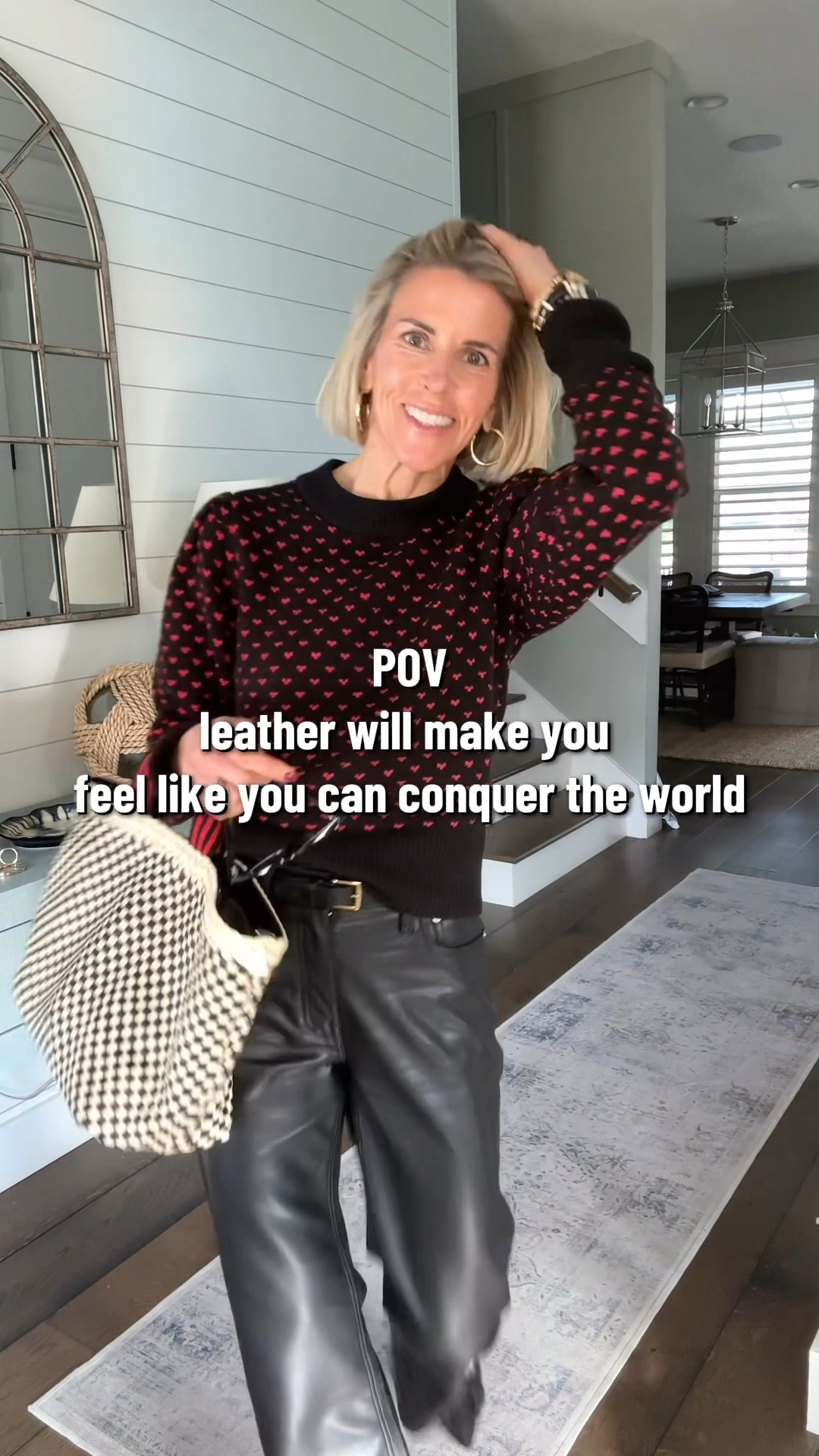 The power of a little leather 🖤

#LTKootd #LTKSaleAlert #LTKgrwm