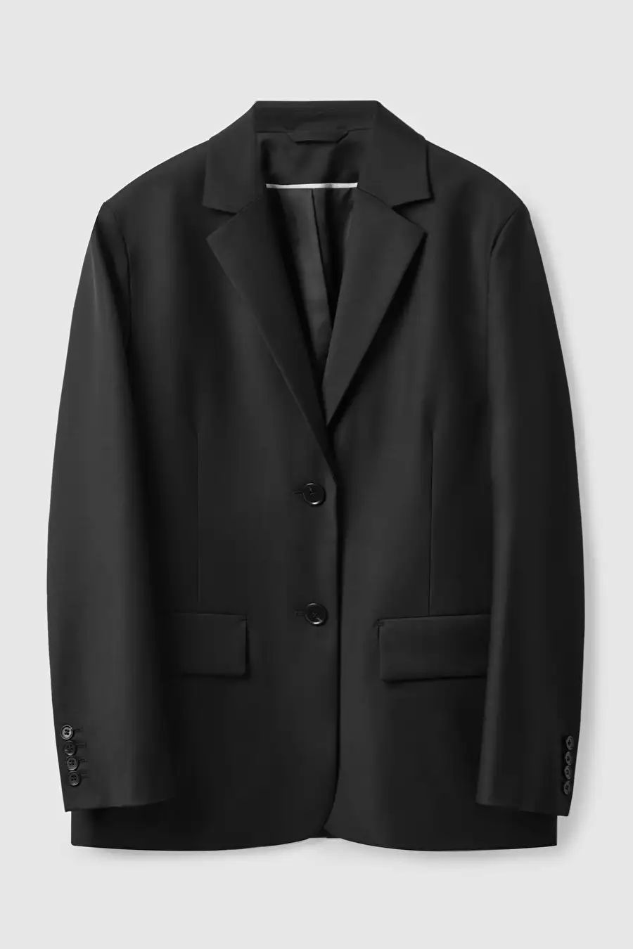 HomeWomenBlazersSINGLE-BREASTED WOOL BLAZER | COS (US)