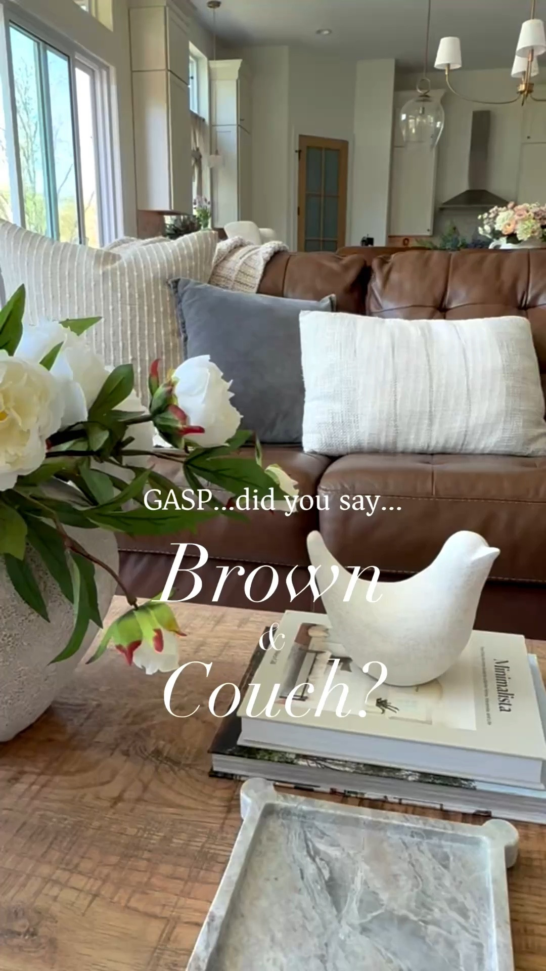 They make brown couches still??