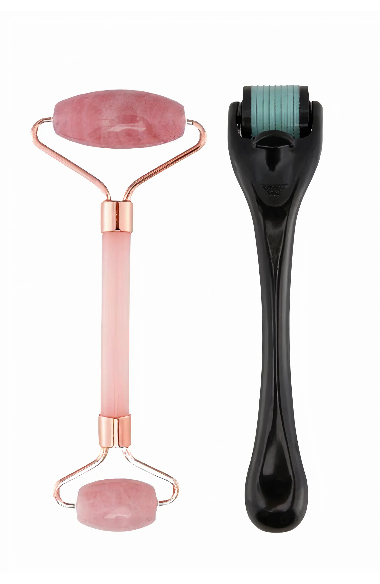 Lovery Rose Quartz Roller and Microneedle Derma Roller Skincare Tool Set | Nordstrom | Nordstrom