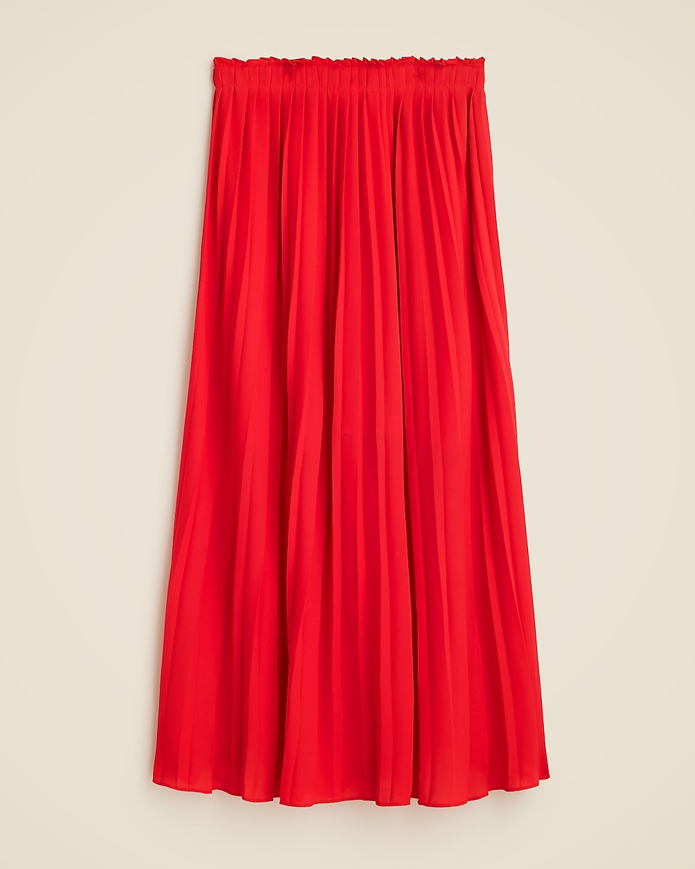 Pleated maxi skirt in drapey georgette | J. Crew US