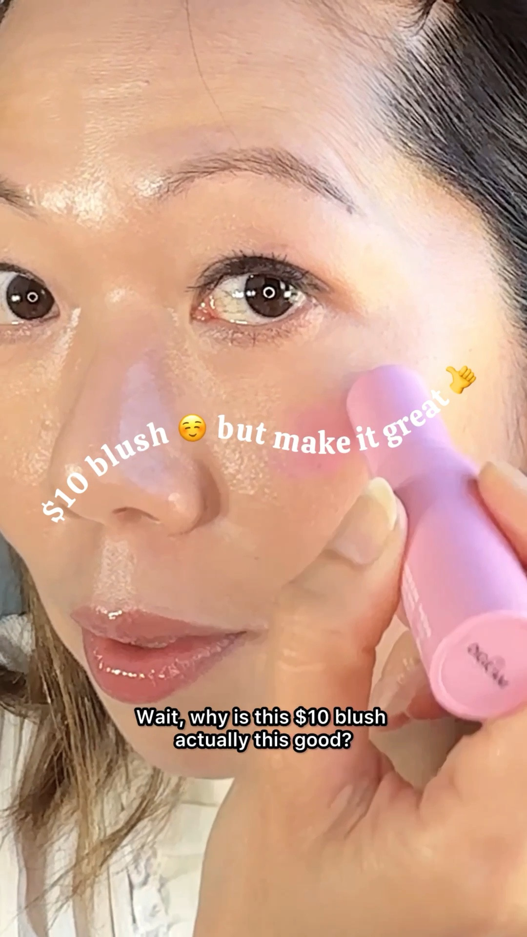 $10 blush… but make it actually good 👀✨

*PR Gifts 

The Colourpop Blush Stix just got a glow-up—and you can tell immediately.

The new formula is dewier, smoother, and way more skin-like. It glides on, blends effortlessly, and builds without feeling heavy or greasy.

What I love:
• Digicam (cool lavender) → brightens under eyes
• S-Tier (cool pink) → lifts the cheekbones
• Mini Me (soft warm pink) → adds warmth + balance

You can use one shade… or mix them for a more dimensional, natural flush.

I always apply it after liquid foundation—just tap, blend, and if you want a semi-satin finish, set lightly with loose powder.

No patchiness, no disturbing your base… just that glowy, radiant skin finish ✨

And for $10??
Honestly… worth it.

#Colourpop #CreamBlush #DrugstoreMakeup #GlowySkin #MakeupRoutine