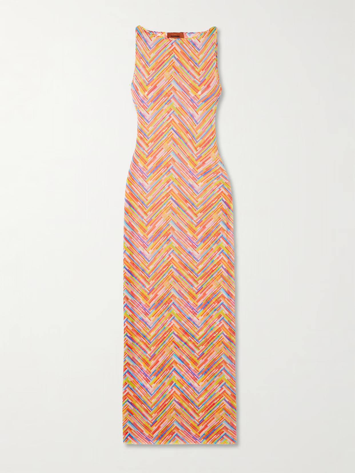 Missoni - Mare Printed Stretch-tulle Maxi Dress - Multi | NET-A-PORTER (UK & EU)