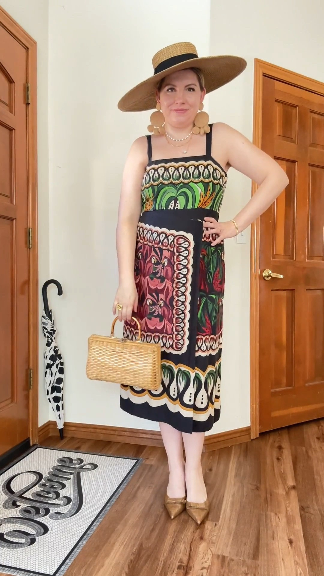 Topical Luxe - Look 7
A curated style series

#RTRPartner
“Have you ever rented the wrong size?” OF COURSE. Haha
One of the main reasons I Mae rental content is so that you can estimate correctly the first time because it can be so frustrating to get your hands on a gorgeous piece and not be able to wear or fully enjoy it due to unexpected fit. When I first rented this dress I got a size too small and wasn’t able to wear it. Luckily I added to my next shipment and here we are - loving our best lives. But, here are my top suggestions for nailing sizing right the first time:

1. Read reviews! Even if you are familiar with a brand, an item may run differently. People are great about leaving reviews and their usual sizes, use this!

2. Reach out to me (and people like me) that rent consistently and are more than happy to give you unfiltered details!

3. Familiarize yourself with brands first (check size charts on their website, watch/read reviews and view hauls to see how their brand runs) try on in person if possible. 

Event rentals through RTR allow you to rent a backup size, but no one will stop you from adding more than one size of an item to your subscription shipment either! 

Want to get into clothing rental at Rent the Runway? My deal is currently THE BEST I have ever seen- 60% your subscription!  Use code: RTRXKBOND

Dress - Farm Rio
Hat - Eric Javits
Heels - Dillards
Bag - vintage 
Necklace & Bracelet- Dillards
Earrings - Simon Miller (also rent-able at RTR!)
Ring - Rocksbox 

If I had to pick my favorite season it would absolutely be RESORT! Okay, so it’s a clothing season and not a weather season- fine, be more specific next time. But truly, if I could only wear one type of clothing again it would be beach-ready resort pieces. Too bad I live in a land-locked state. lol

Comment SHOP below to receive a DM with the link to this post on my LTK ⬇ https://liketk.it/5Zr3u #ltksalealert #ltkootd #ltkmidsize

#LTKSaleAlert #LTKootd #LTKSeasonal